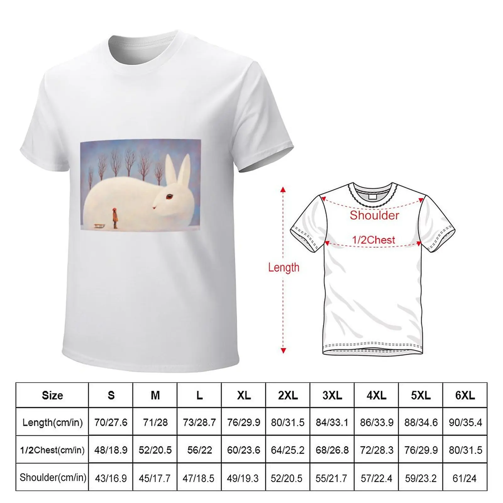 Winter Morning T-Shirt summer top graphics Short sleeve tee men