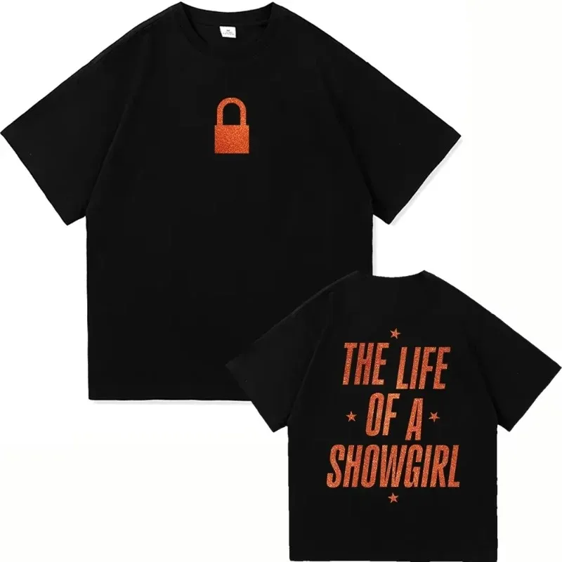 TS 12 The Life of A Showgirl Album TShirt Moda Uomo Donna Abbigliamento Harajuku Top di alta qualità per gli amanti Regali Magliette
