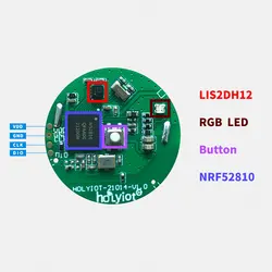 Holyiot nRF52810 Beacon Tag With Accelerometer Sensor BLE 5.0 Bluetooth Low Energy Module Indoor Positioning Eddystone ibeacon