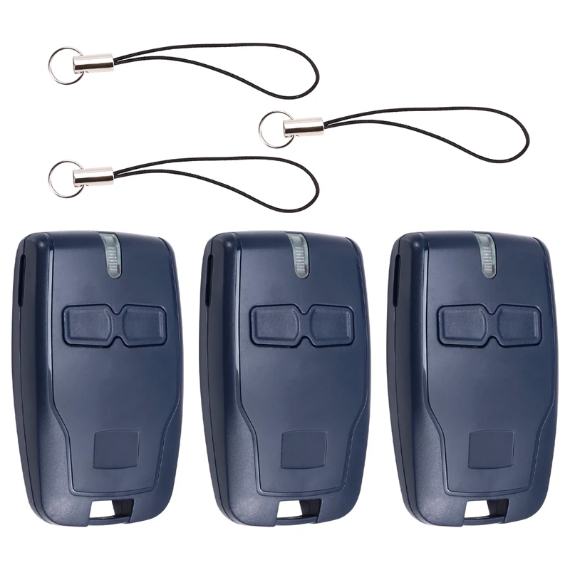 3Pcs Garage Door Remote Control For BFT Mitto B2 433.92Mhz Electric Gate Key Fob 2 Channels Garage Door Remote Control