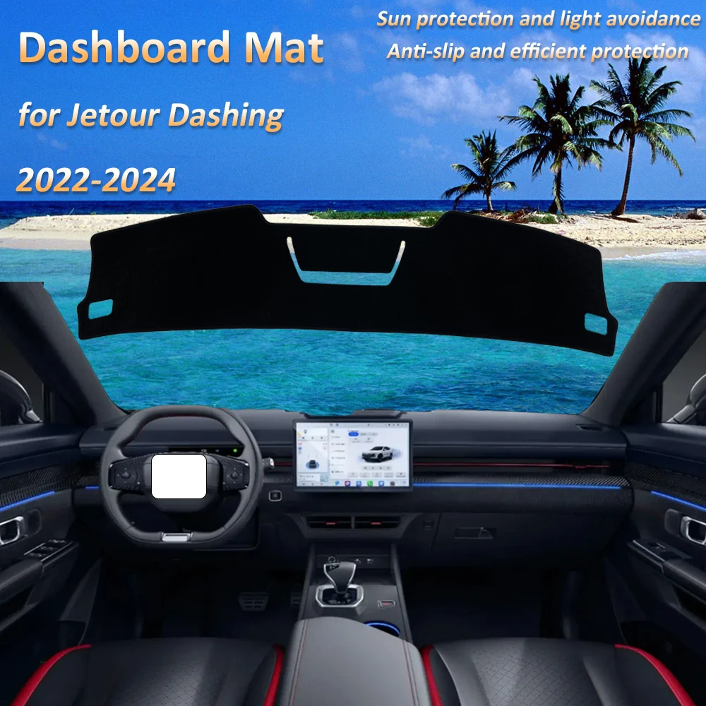 

Для Jetour Dashing Chery Jetour Great Saint Shanhai L6 Bahman Fidelity XB1 2022 2023 2024 Коврик для приборной панели Инструменты для приборной панели Запчасти
