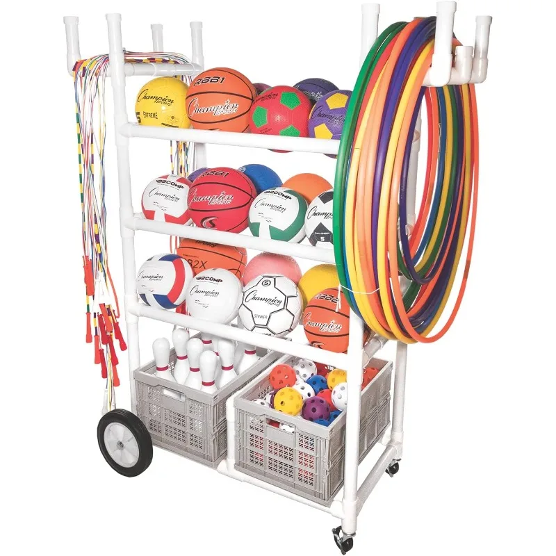 

High Impact All-Terrain Heavy-Duty Cart, White, 53" x 19" x 59", White