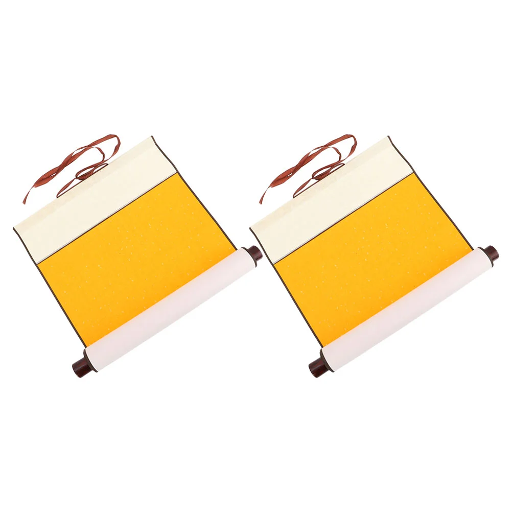 Wall Scrolls Pendurado Caligrafia Prática Papel, Chinês Decor Reel, Decore