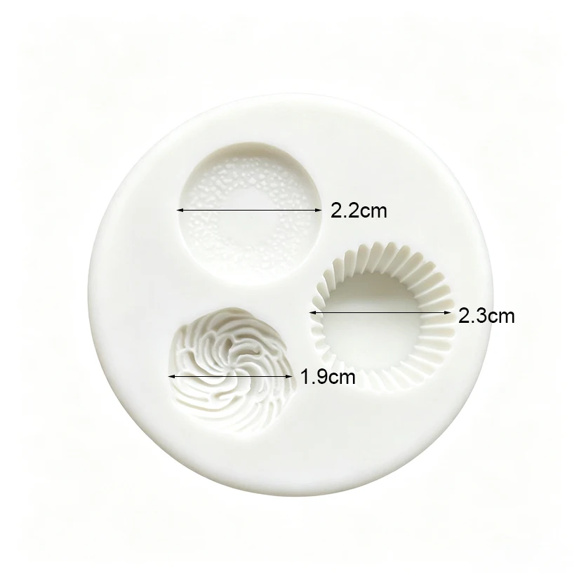 Ice Cream Shape Silicone Mold Sugarcraft Chocolate Cupcake Baking Mold Fondant Cake Decorating Tools