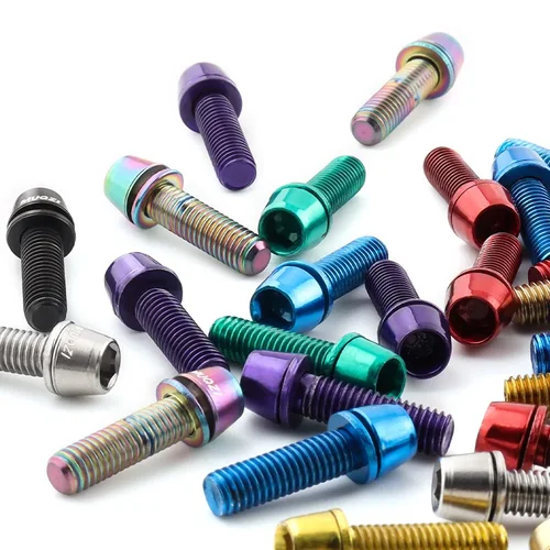 Imagen 2 del producto MUQZI-tornillos de vástago de 6 piezas, M5x17mm, para manillar de bicicleta de montaña y carretera, envío directo