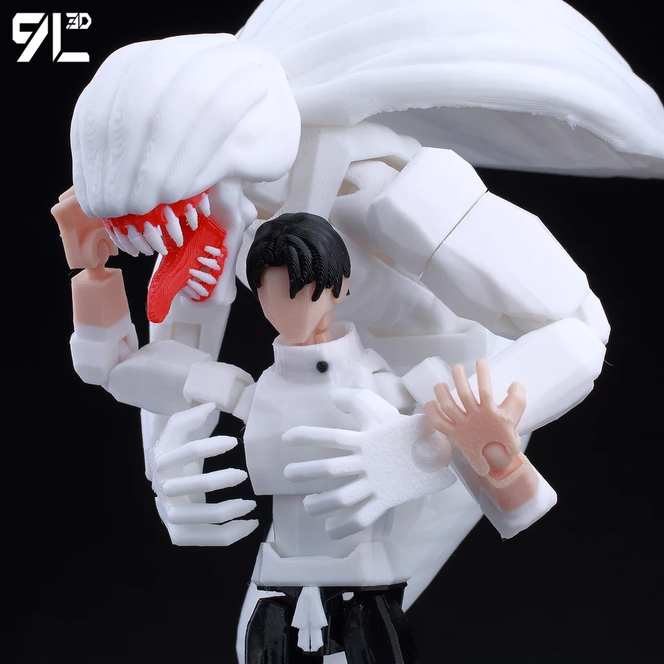 9L3D Lucky13 Jujutsu Kaisen Yuuta Okkotsu Katana 3D Figure, Multi