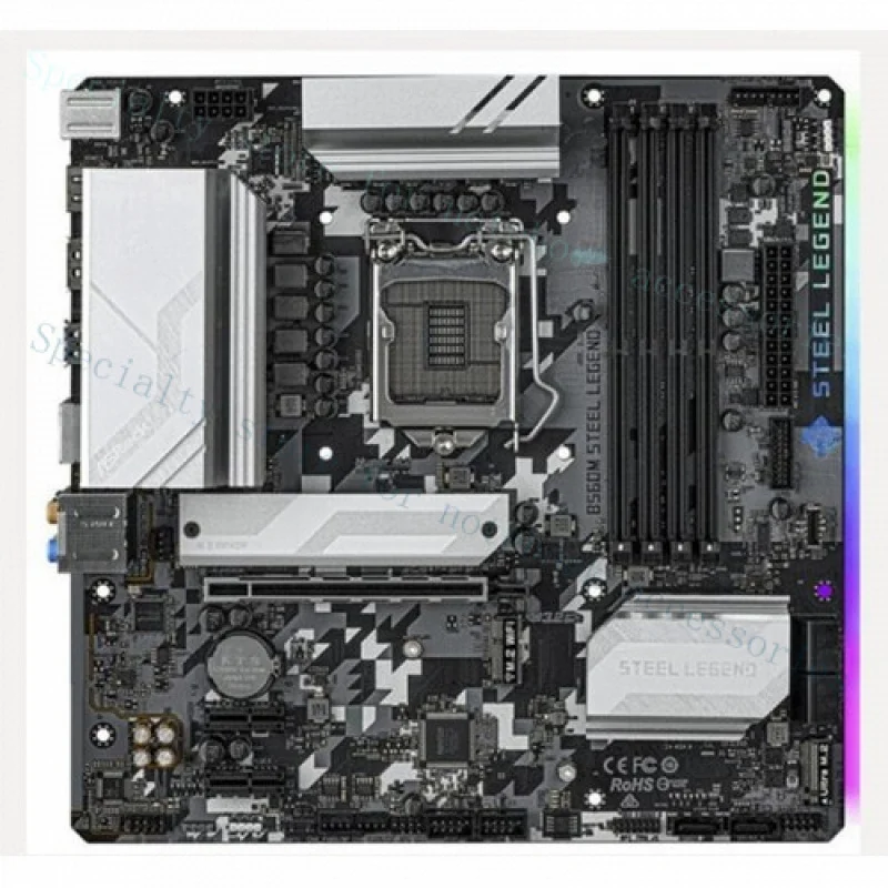 A++For ASRock B560M Steel Legend Desktop Motherboard B560 i7/i5/i3 USB3.0 LGA 1200