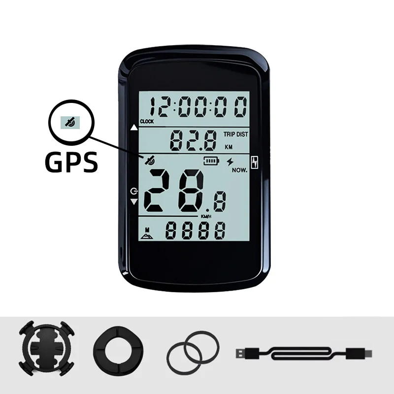 AliExpress Portable GPS Bike Speedometer 2.4 Inch Wireless Road Bicycle Computer Ultralight MTB Computer With Backlight Bike Accessories