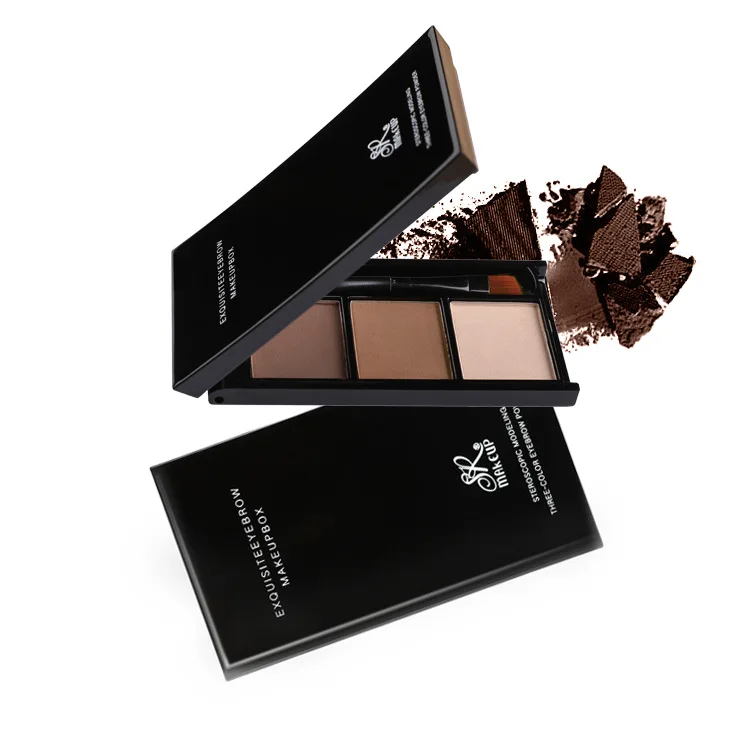 아이브로우With Three-dimensional Features Not Easily Smudged High Gloss Powder for Beginners Natural Eyebrow Pencil Female Contouring