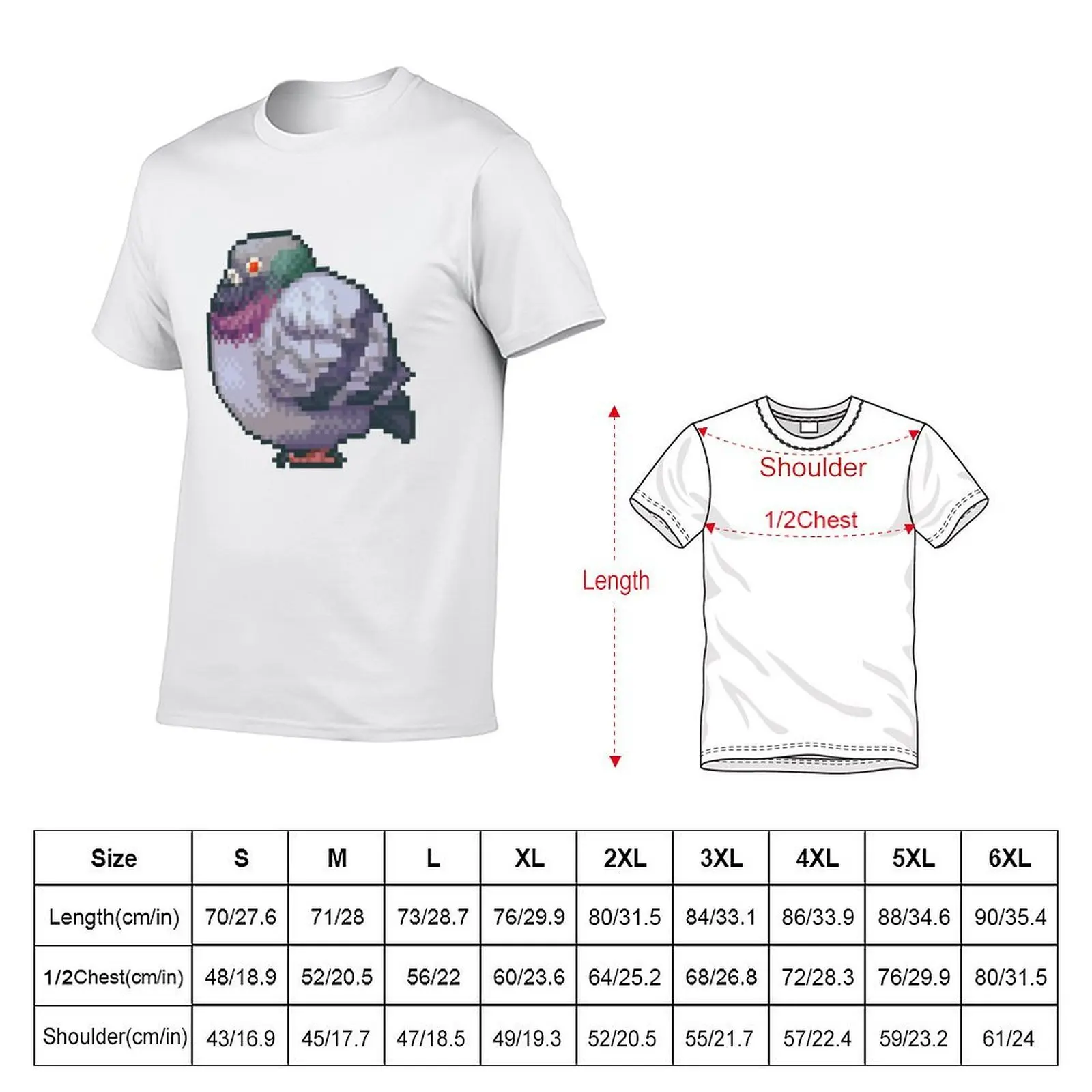 Rock Dove Pigeon Sprite T-Shirt t shirt for man t shirts for man cotton funny T-Shirt
