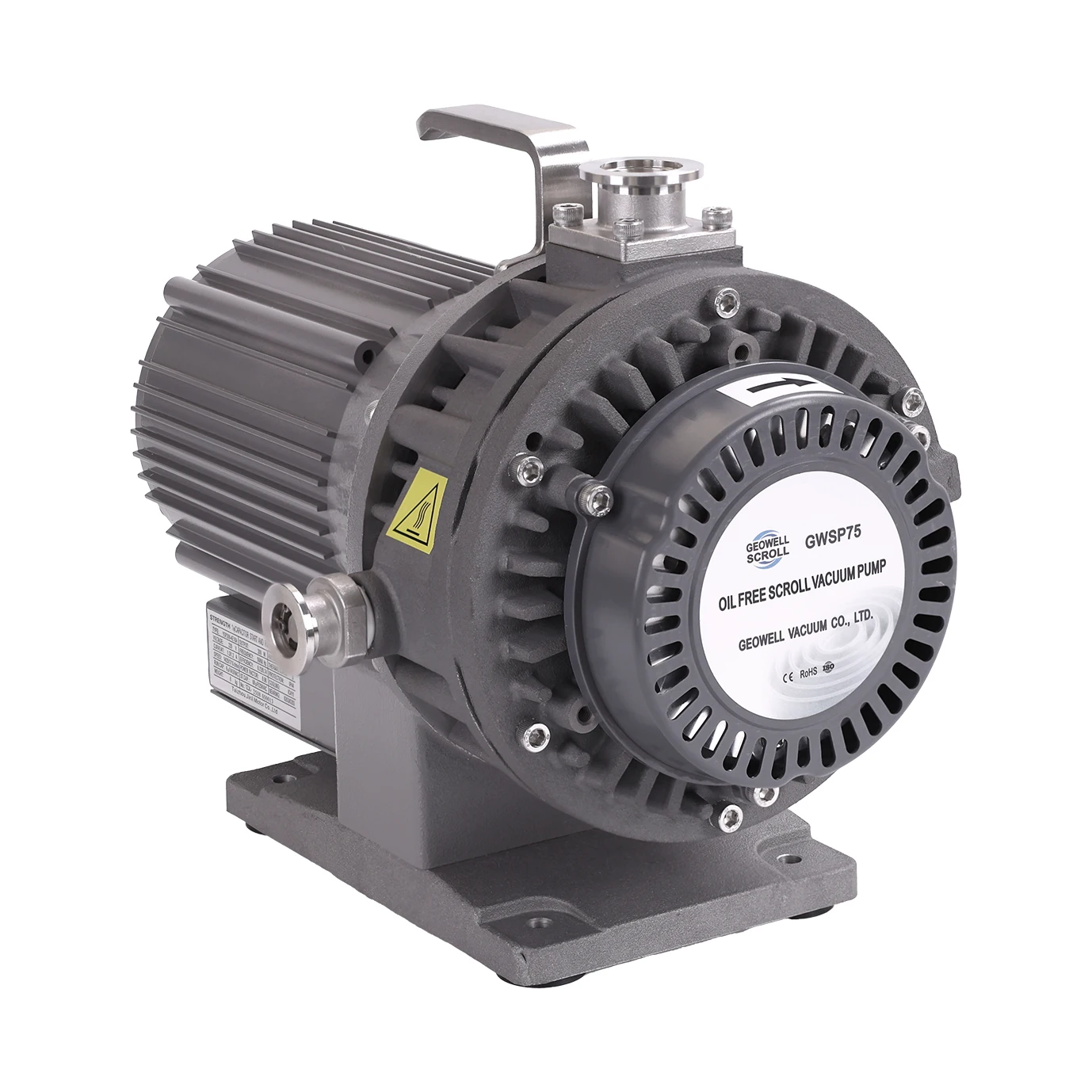8Pa 4.3m3/h 1.2L/s GEOWELL GWSP75  Laboratory Dry Scroll Vacuum Pump Oil Free