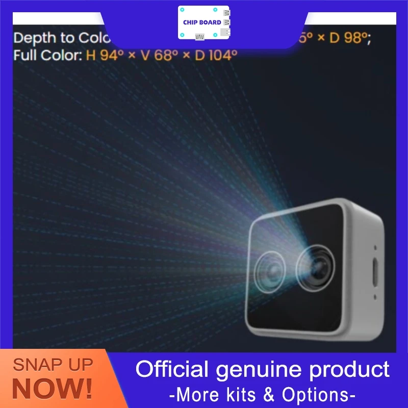 ORBBEC Gemini 305 / 305g lightweight stereo-vision depth camera for close-range robotic wrist integration