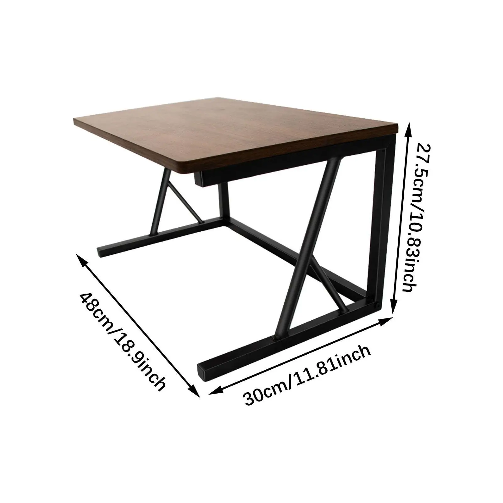 Desktop Printer Stand Printer Riser under Desk 2 Tier Desk Organizer Shelf