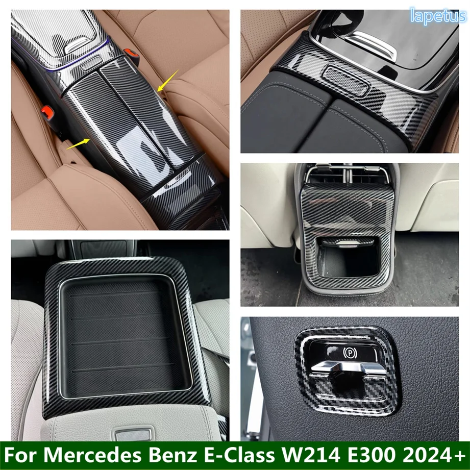 

Fit For Mercedes Benz E-Class W214 E300 2024 2025 Cover Trim Electronic Handbrake / Armrest Box Switch Button / Water Cup Holder