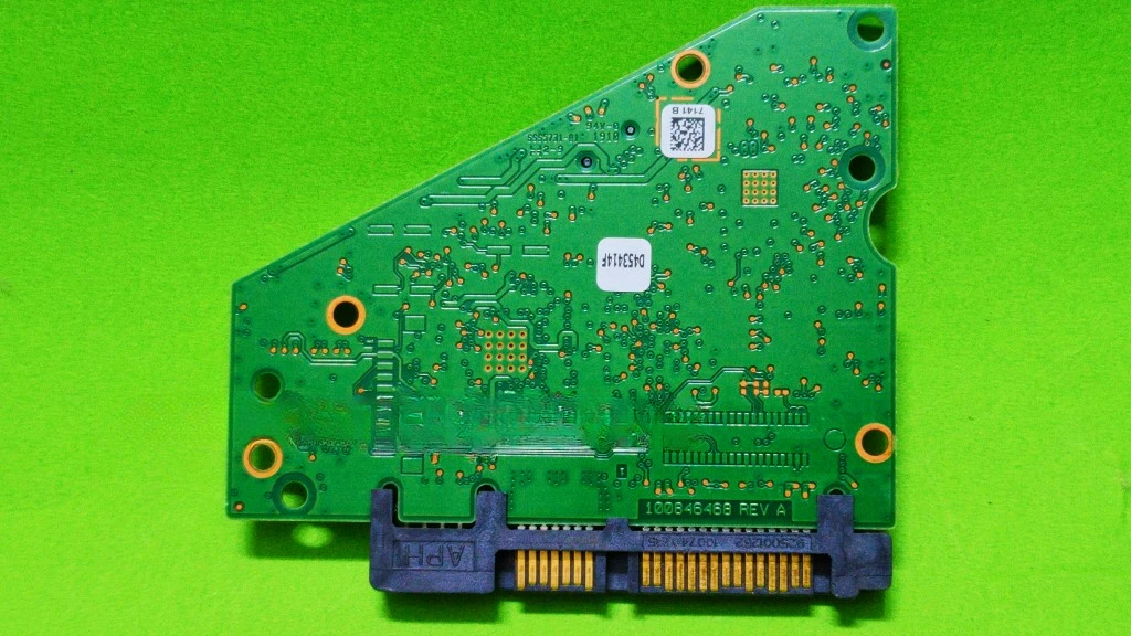 

For ST Seagate, Desktop, Hard Disk Circuit Board 100846468 REV 100846466 Tested