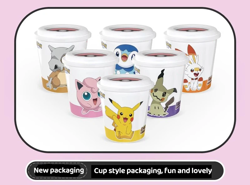 Pokemon Figur Bulbasaur Eevee Charmander Squirtle Pikachu Piplup Cubone Mimikyu Jigglypuff Pokeball Spielzeug Ornament Puppe – Detail 6
