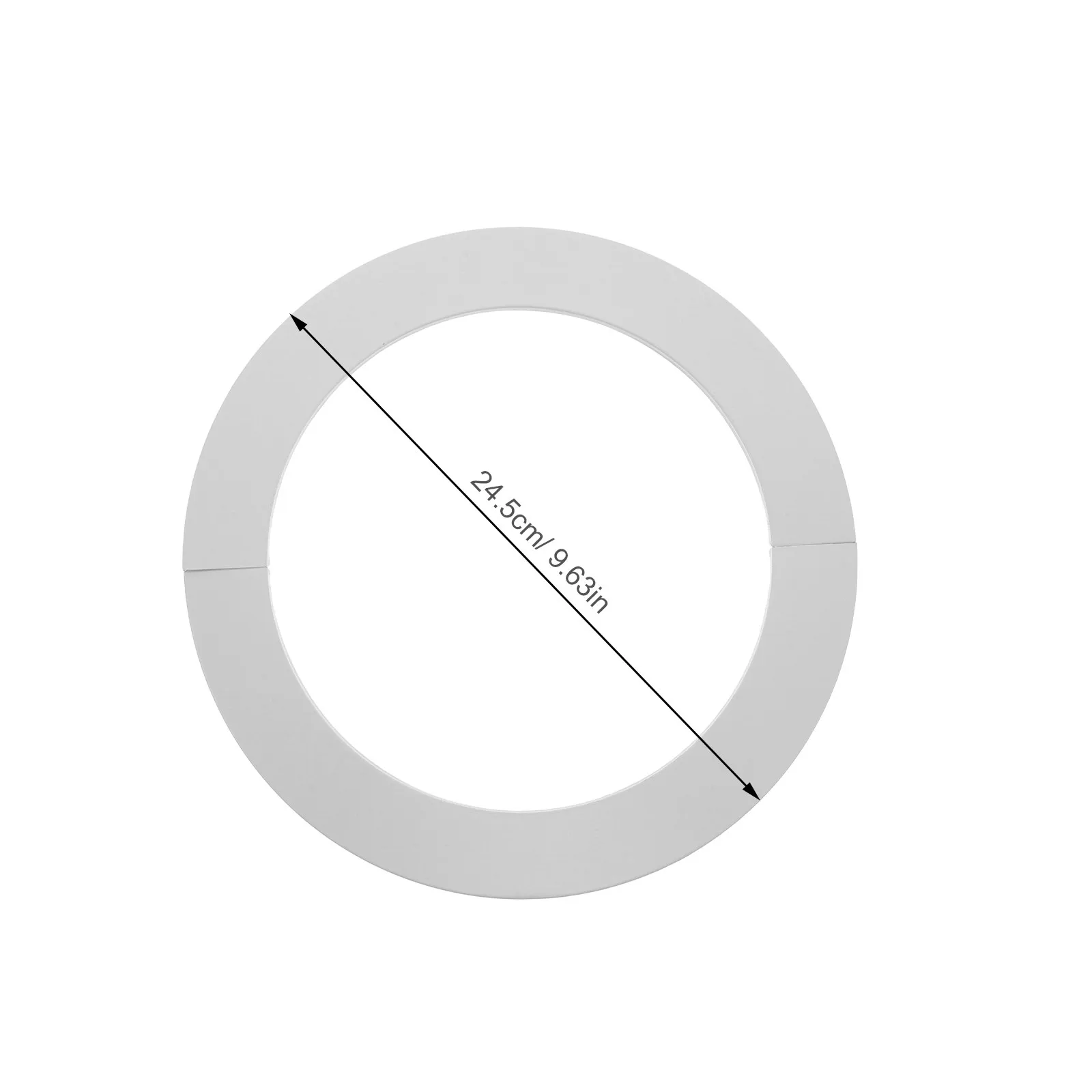 Stainless Steel Pipe Cover Flange Decorative Split Chimney Flue Hole Cover Plate for Kitchen Exhaust Pipe Round Chimney Flue Cap