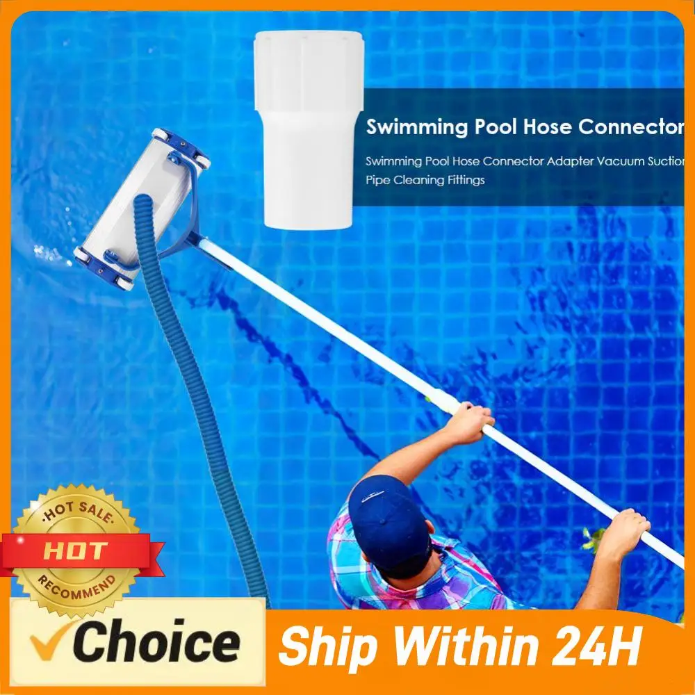 Accesorios de limpieza de tuberías de succión al vacío, adaptador de conector de manguera para piscina, adecuado para tubo de succión con rosca de 38mm