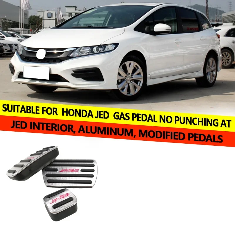 

For Honda Jade accelerator pedal anti slip aluminum alloy modification pedal decoration