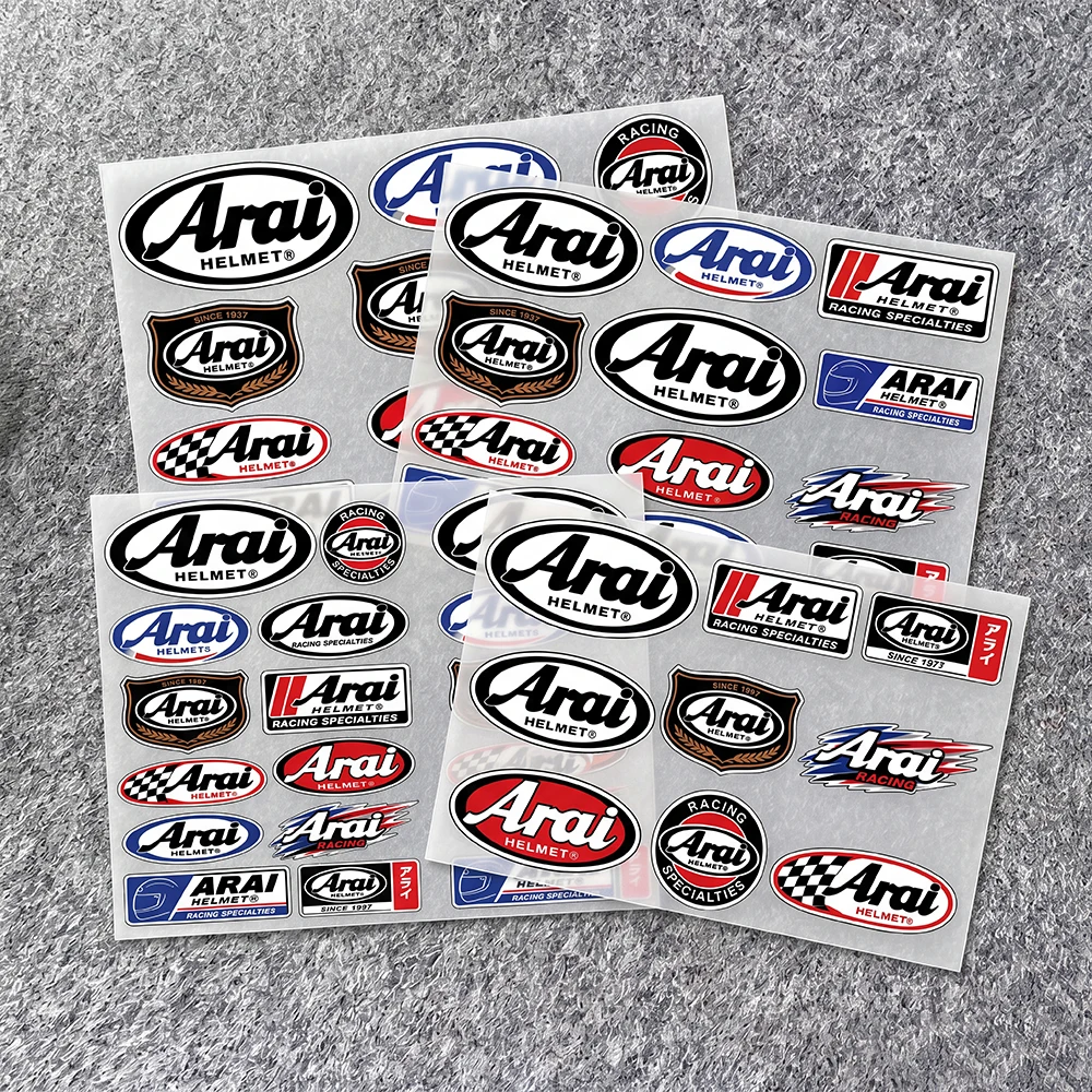 A-rA-i Aesthetic Graffiti Waterproof PVC Stickers for Car Motorcycle Skateboard Helmet Notebook
