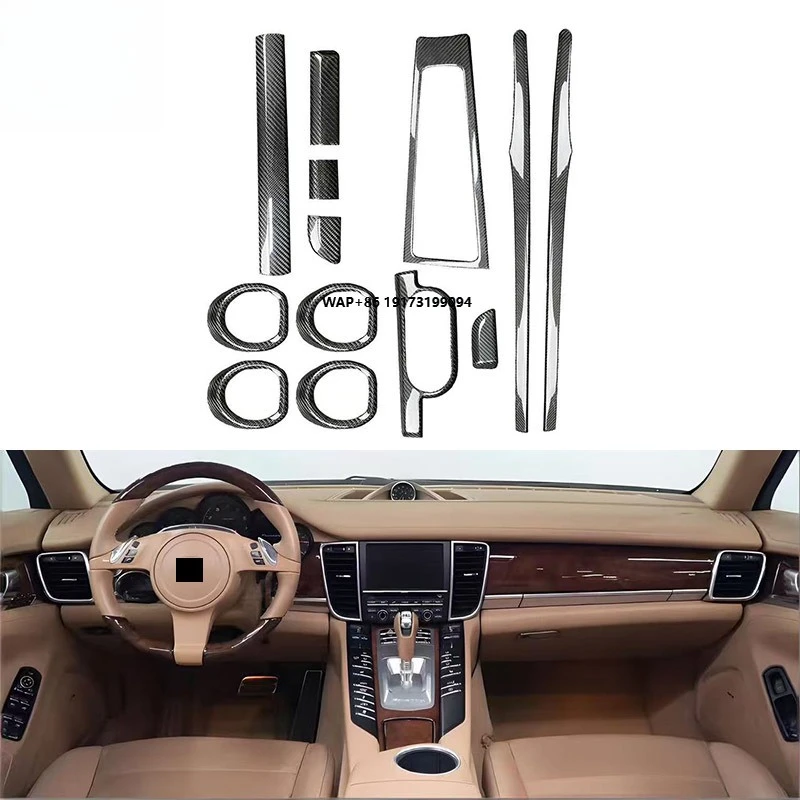 

Real Carbon Fiber Interior for 991 718 981 Boxster Cayman Upgraded Bumper with Exhaust Cut-Outs New Condition