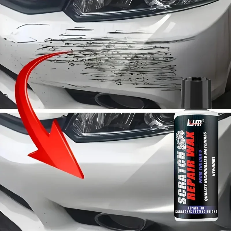 KJM automotive scratch repair protection and rotary removal polishing agent, automotive wax paint polishing repair formula