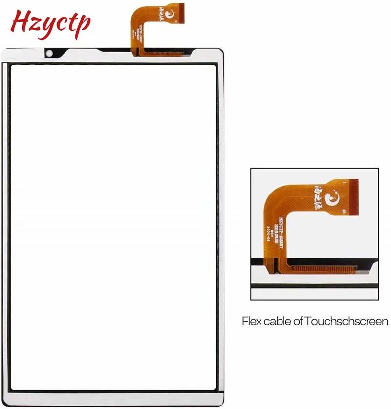 New 2.5D Touch Screen For 10.1 Vankyo MatrixPad S20 Tablet Touch / Cable Panel Glass P/N HZYCTP-102287 HD Film Capacitive panel