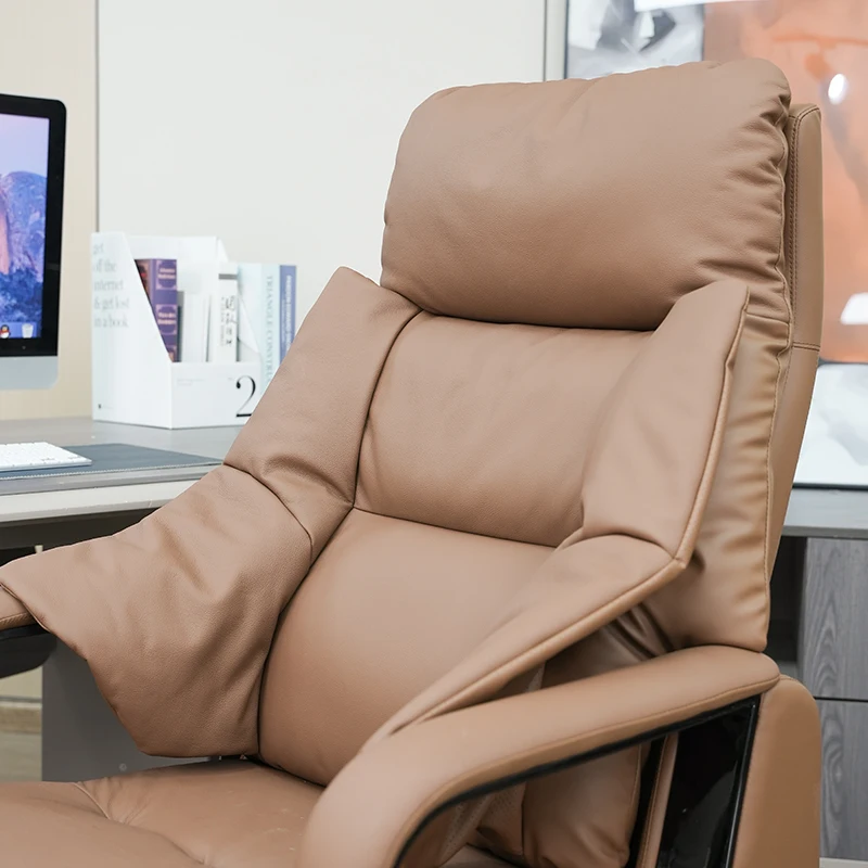 High-end Office Comfortable Computer Chair Office Boss Chair Electric Adjustable Leather Class Chair Comfortable