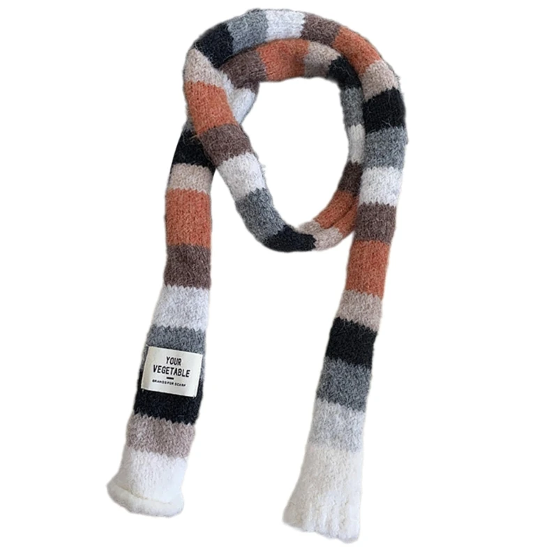 Minimalists Scarf Personality Vintage Fashion Neckerchief Breathable Long Scarf Dropshipping