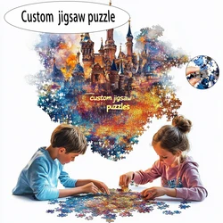 custom Puzzle 108/200/300/500/1000 Pieces Game Jigsaw Puzzle Custom a unique gift for yourself and your family