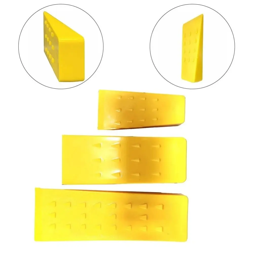 5.5/8/10 بوصة أسافين قطع الأشجار ABS البلاستيك قوي بالمنشار أسافين للأشجار مع المسامير مقاومة للكسر إسفين تقسيم