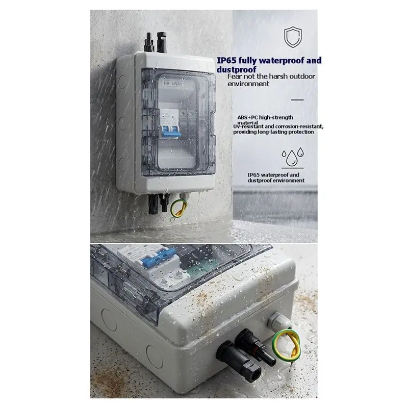 LICE-Distribution Box Disconnect Switch With Lightnin Protection Economical 1 In 1 Out Distribution Box