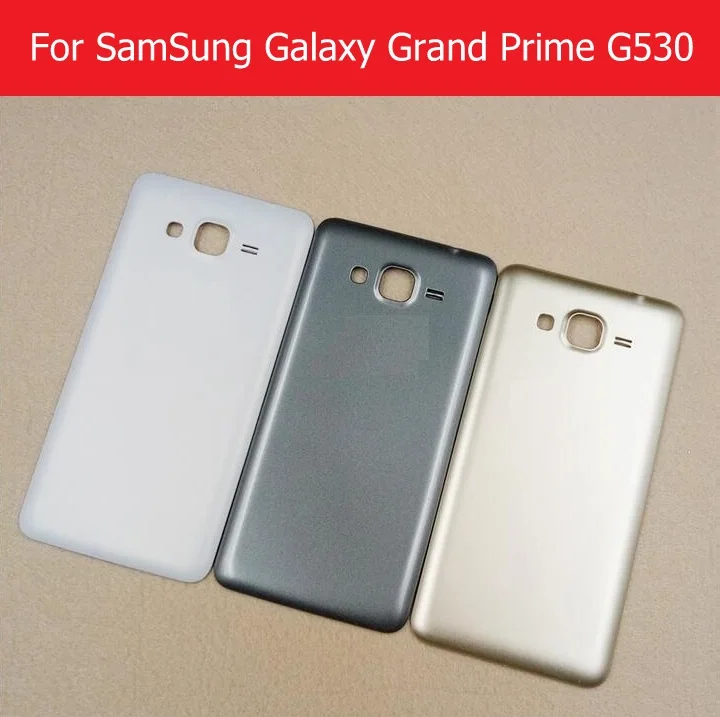 Tampa traseira da bateria para Samsung Galaxy Grand Prime G530 G530H, carcaça traseira para Galaxy G530, capa traseira.