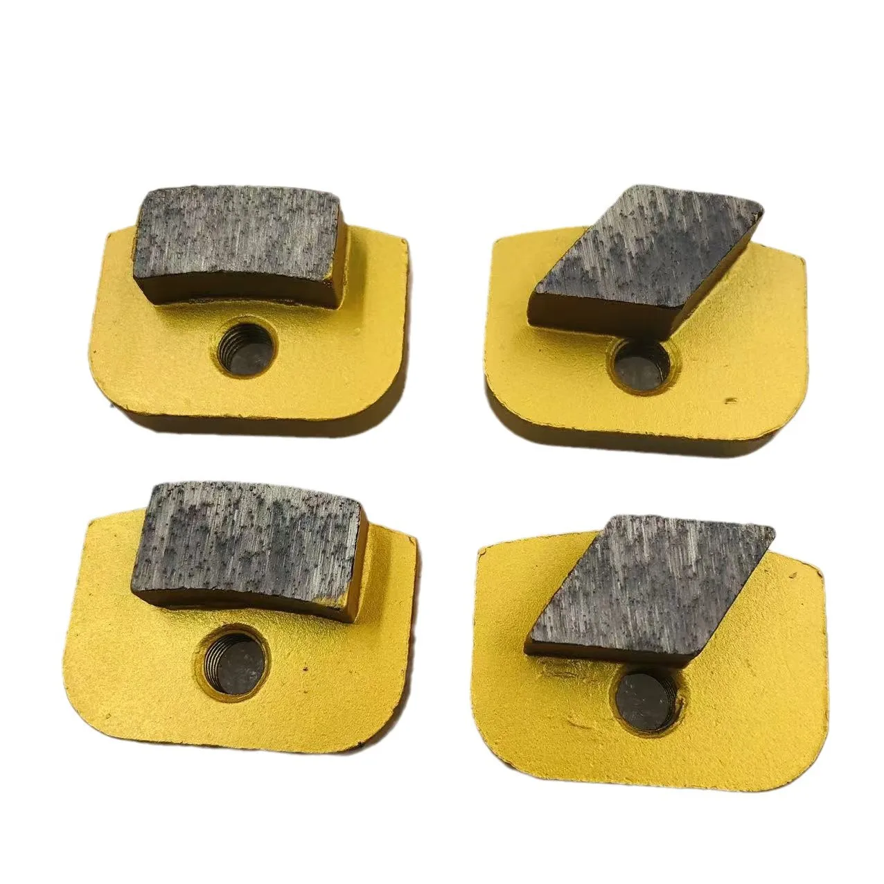 Single Bar Segment Newgrind Metal Grinding Shoes for Rhino Floor Grinder Diamond Concrete Polishing Pad 9pcs Frees hipping