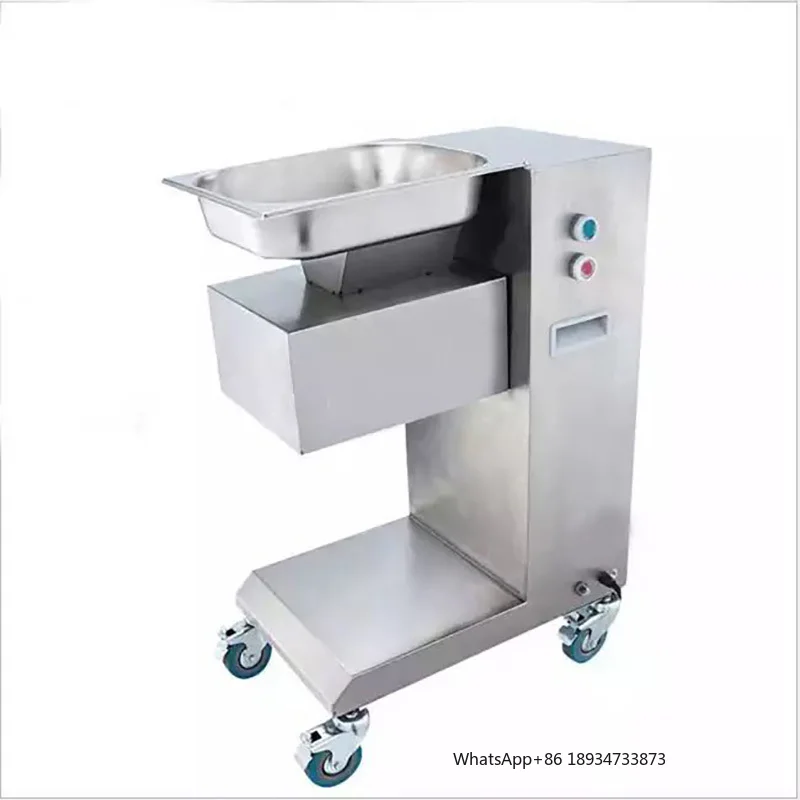 

Автоматическая коммерческая машина для нарезки кубиками мяса, овощерезка, кухонная нарезка для свежего мяса