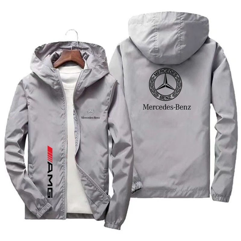 2024 Men\'s and Women\'s Mercedes Benz Motorcycle Riding Windbreakers, Men\'s and Women\'s Sports Windbreakers, Sports and Leisure