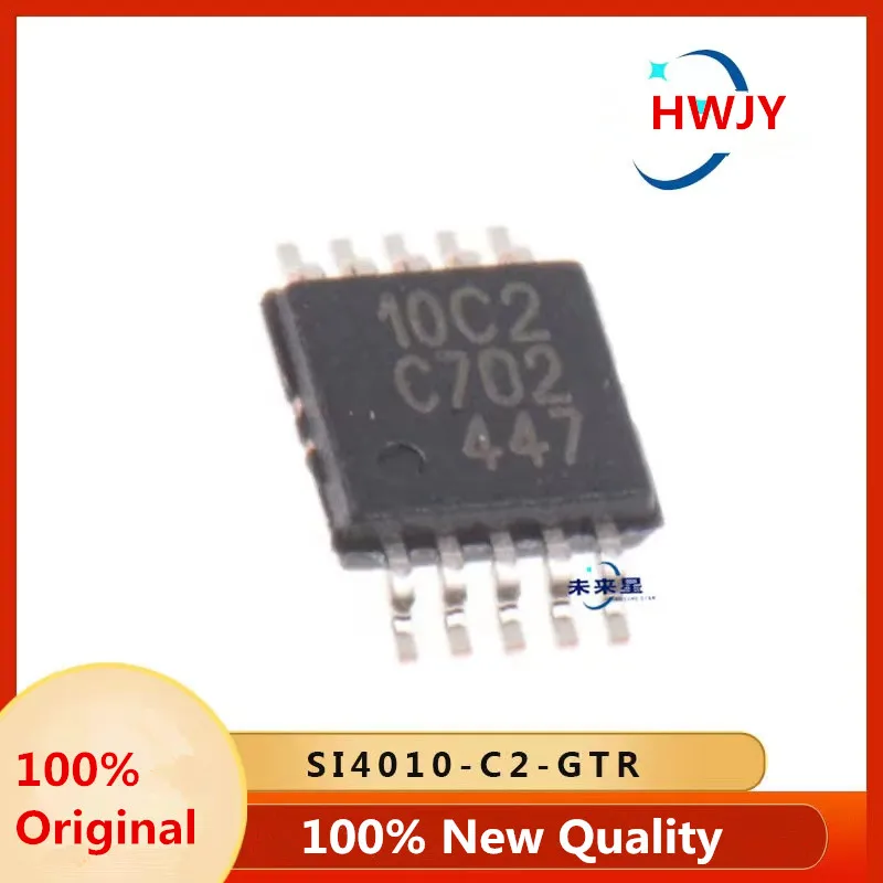 2-10 piezas 100% nuevas y originales SI5351A-B-GTR SI5351A-B SI5351A 5351 SI4010-C2-GTR SI4010-C2 SI4010 10C2 MSOP-10 MSOP10