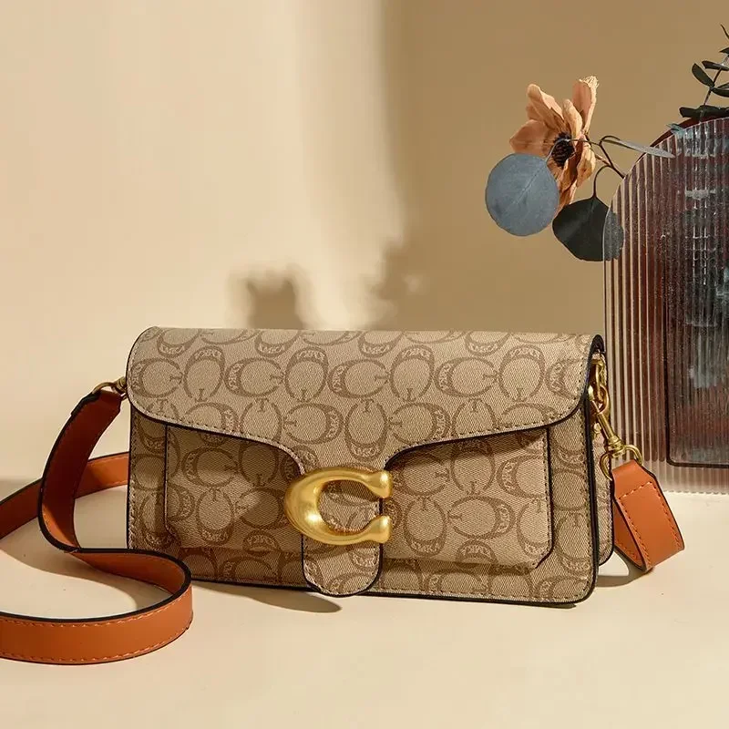 

Diaper Bag Premium Top Grain Leather Cherry Mini Square Bag Stylish Luxury Versatile Crossbody Bag