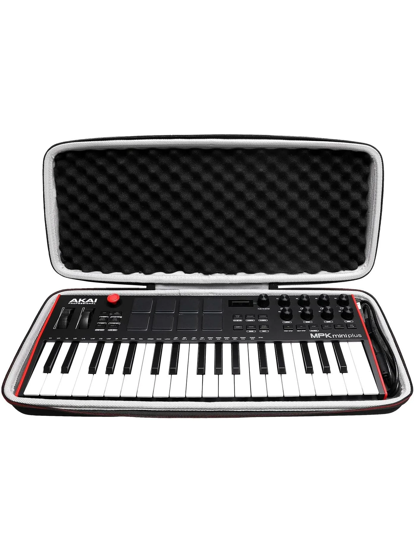 Twardy futerał XANAD do kontrolera klawiatury MIDI USB Akai Professional MPK Mini Plus z 37 mini klawiszami — zdjęcie produktu 7