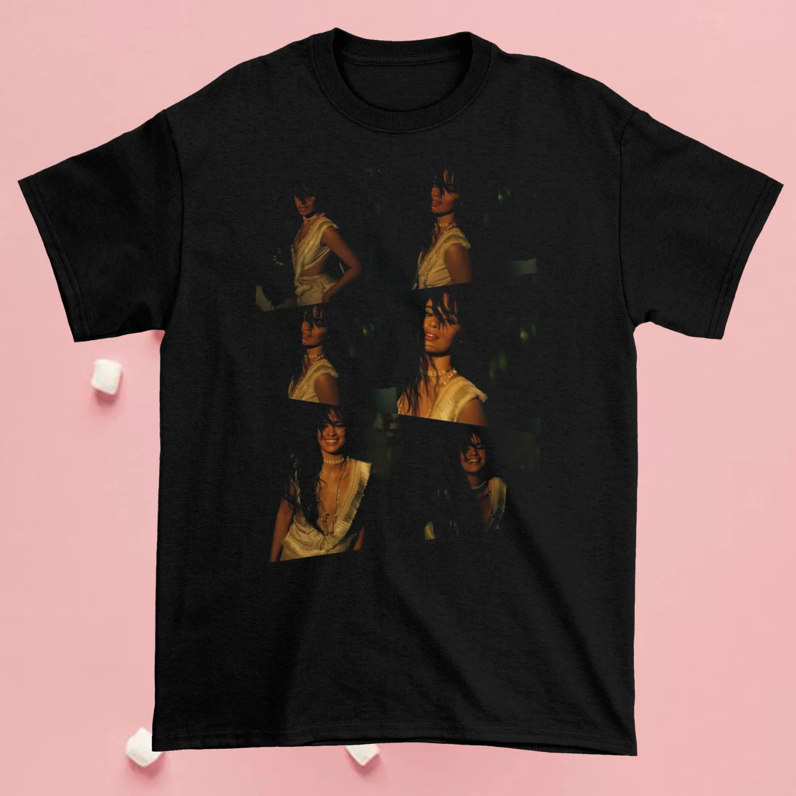 New Camila Cabello Gift For Men Women Black T-Shirt All Size