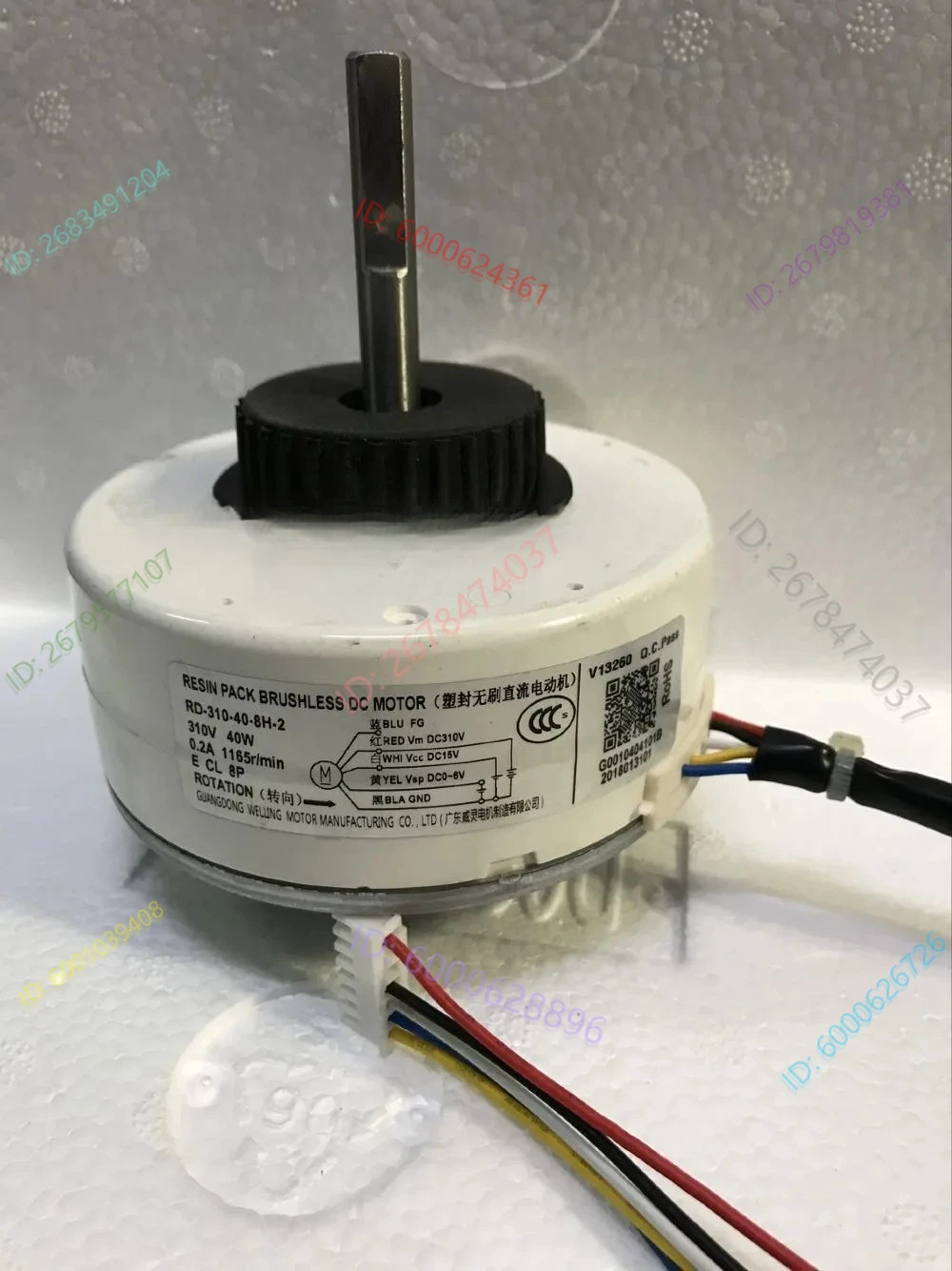 

New for Stepper air conditioner motor RD-310-40-8H-2 motor