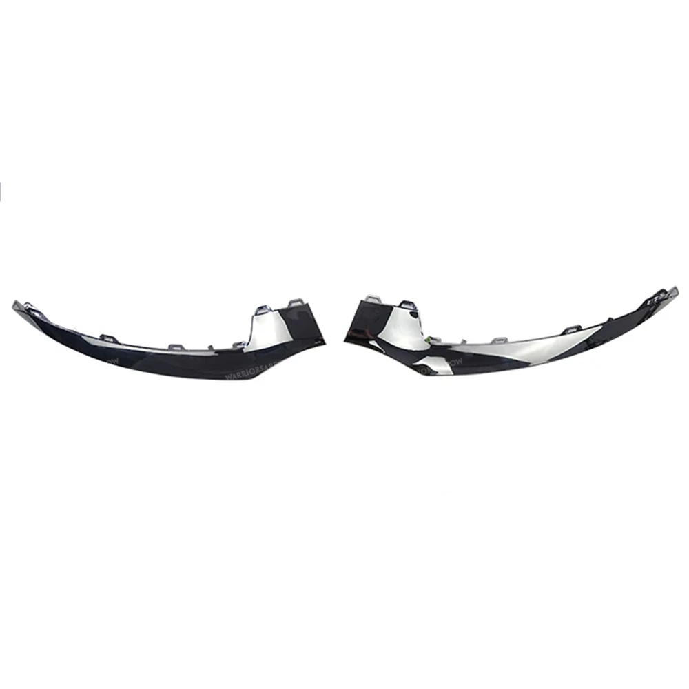 Pair Front Bumper Left Right lower Chrome Trim Molding Plastic For Mercedes W207 E350 2014 2015 2016 2017 2078850774 2078850874