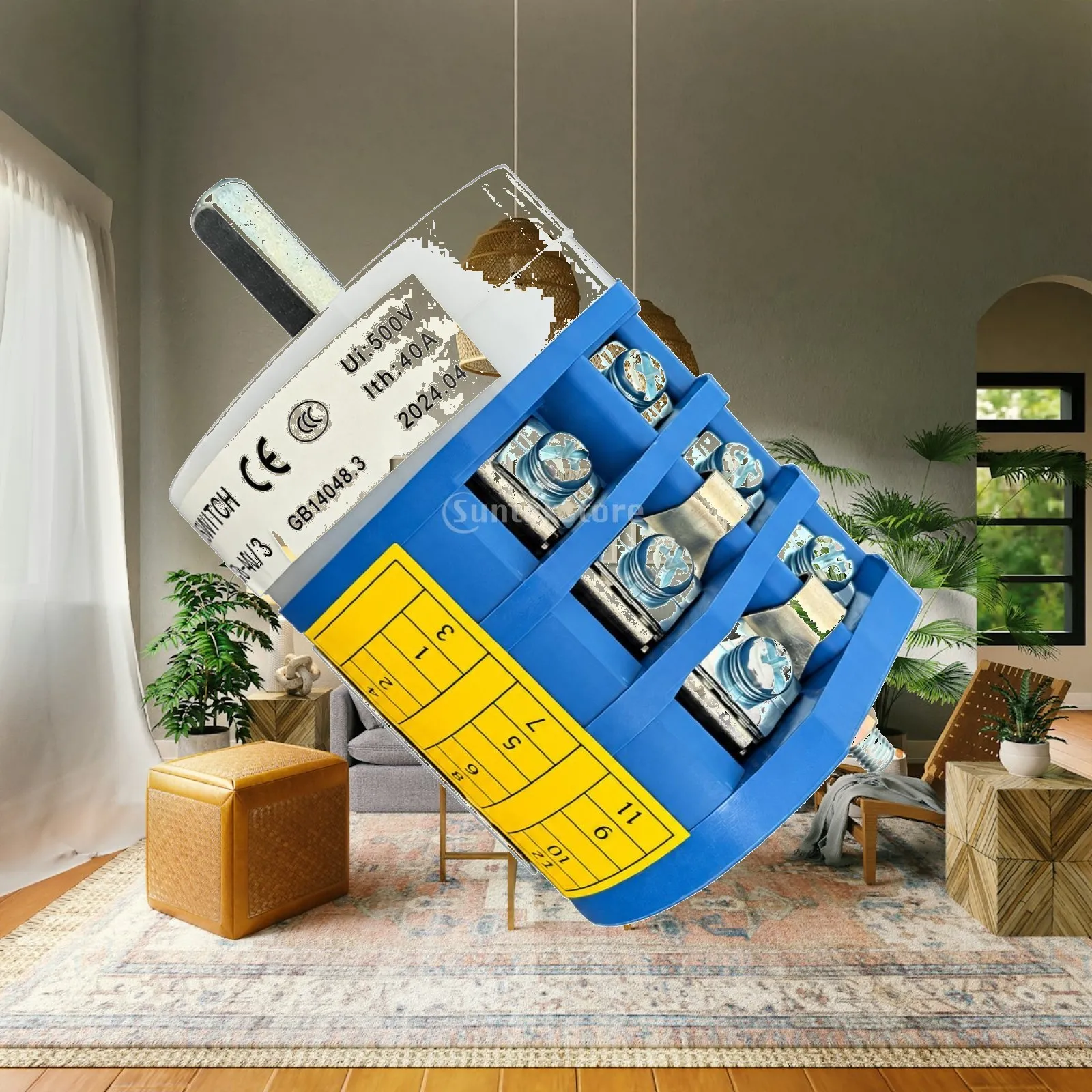 Durable 40A Reversing Switch for Tire Changer Equipment Forward Reverse Operation