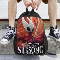 Hollow Knight Indie Game Teenage Backpack Durable Student Business Daypack for Men Women College Canvas Bags