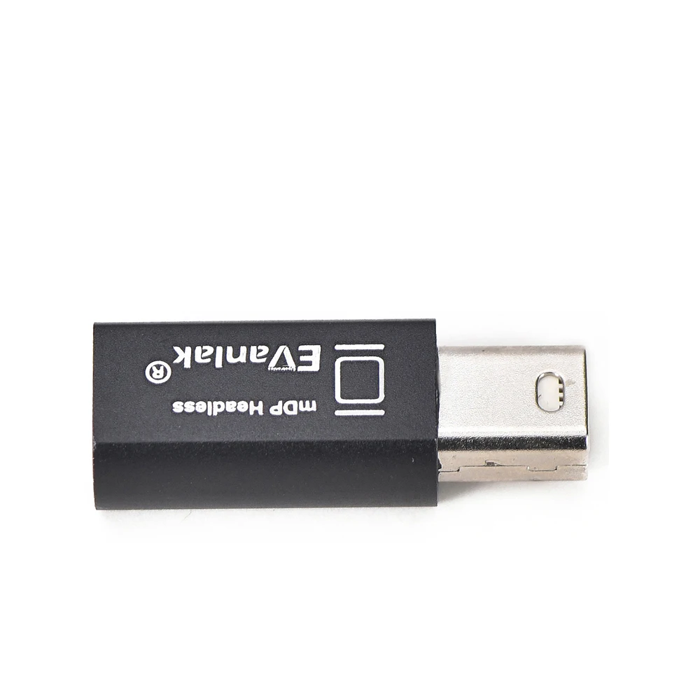 EVanlak Mini DisplayPort Headless Ghost Display Emulator for PC 4K DP Dummy Plug (Fit Headless 1080-3840x2160@17hz)