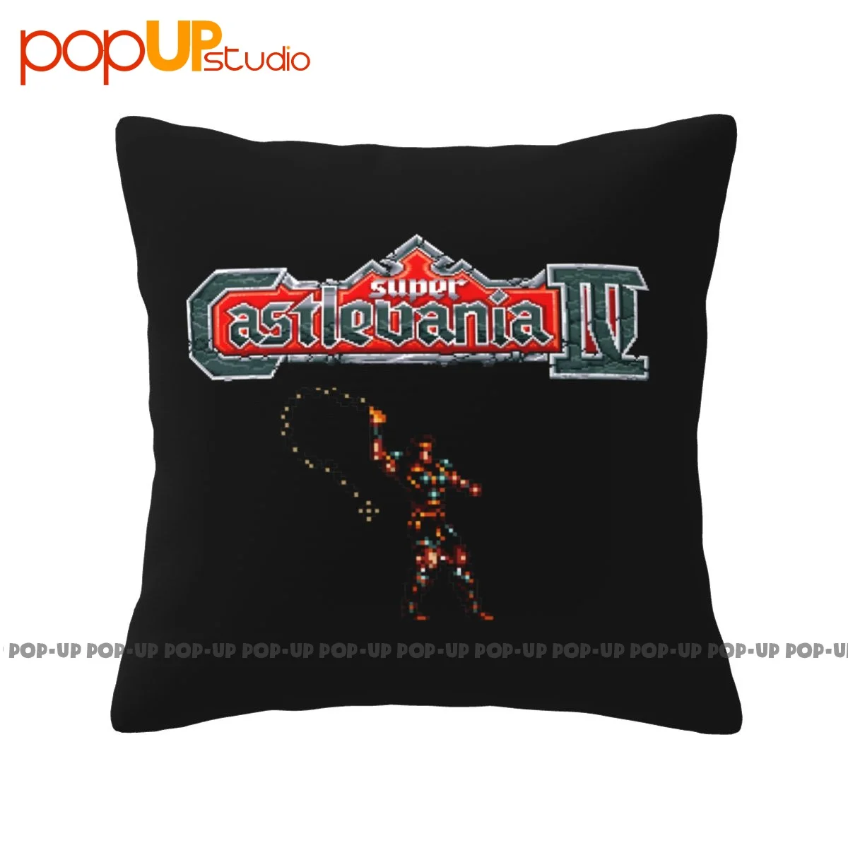 Square Castlevania 4 Super Castlevania Snes Simon Pillowcase Throw Pillow Cover Creative Customized Pattern Decor