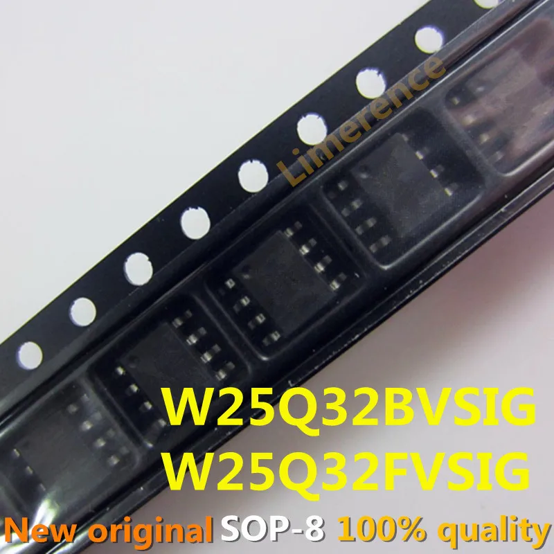 10PCS W25Q32BVSIG 25Q32BVSIG SOP-8 W25Q32FVSIG 25Q32FVSIG 25Q32 SOP8 SMD New and Original IC Chipset-