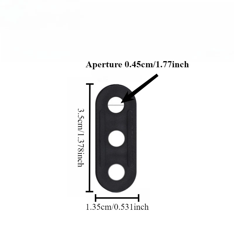 10pcs/set Outdoor mountaineering camping tent windproof rope adjustment buckle plastic anti-skid buckle pull rope buckle