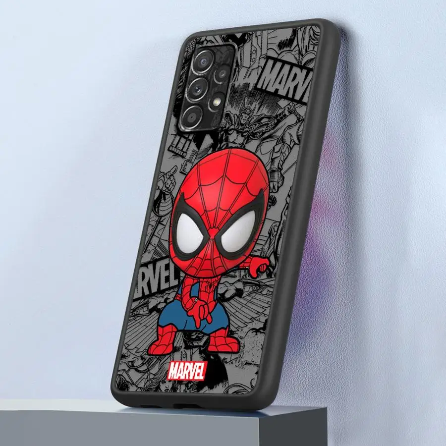 Case for Samsung Galaxy A55 5G A52 A54 A53 A51 A25 A24 A23 A35 A34 A33 A32 A16 A15 A14 Phone Cover Marvel Deadpool Groot - náhled 2