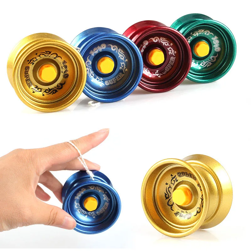 Magic Yoyo-Jouet professionnel en alliage pour enfant et adulte, ficelle, balle, cadeau amusant